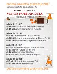 OBISK BOŽIČKA IN MUZIKAL ZA OTROKE – MOJCA POKRAJCULJA